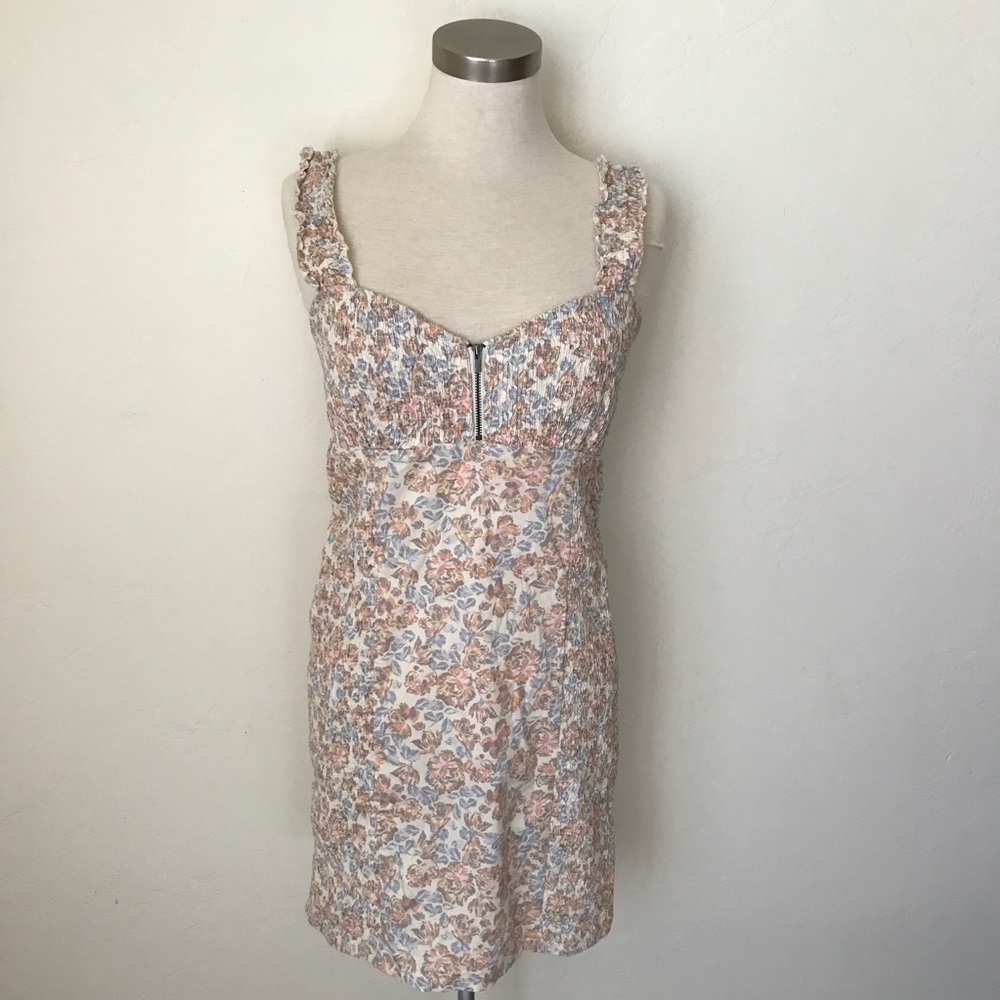 Free People Floral Print Dress